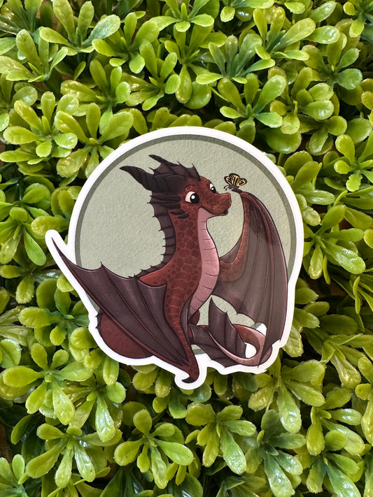 Butterfly Wyvern Sticker