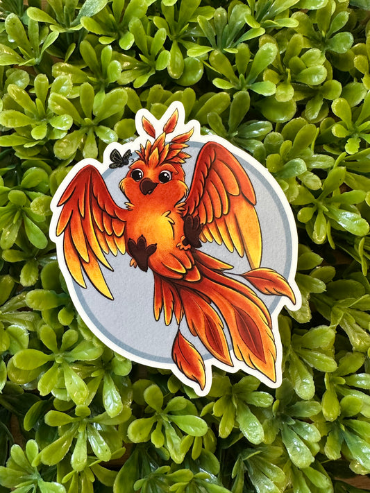 Butterfly Phoenix Sticker