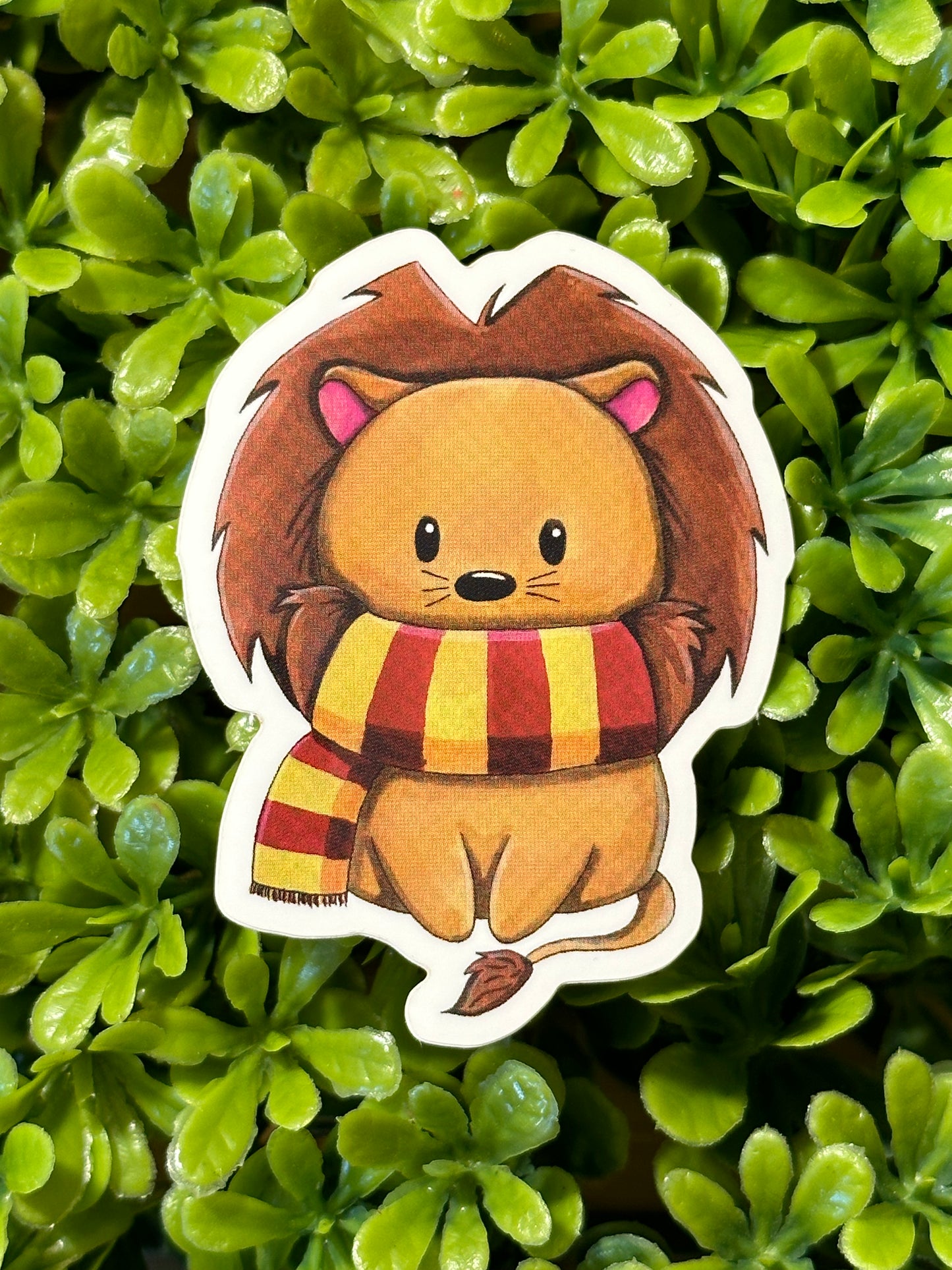 Cute Lion Sticker – Parente Illustration