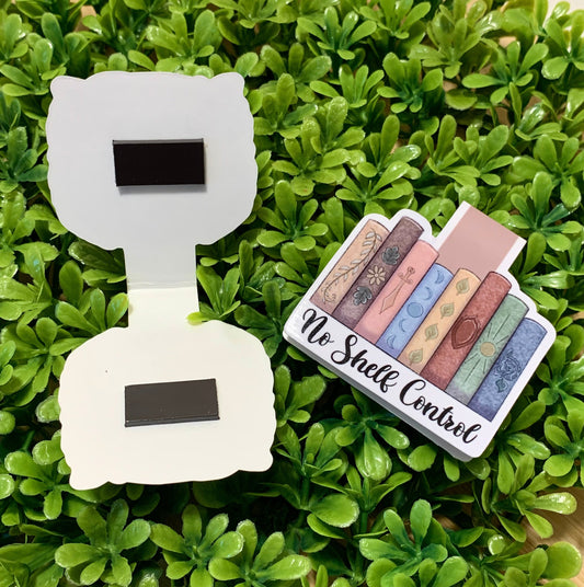 So Matcha Cuteness With Background Magnetic Bookmark