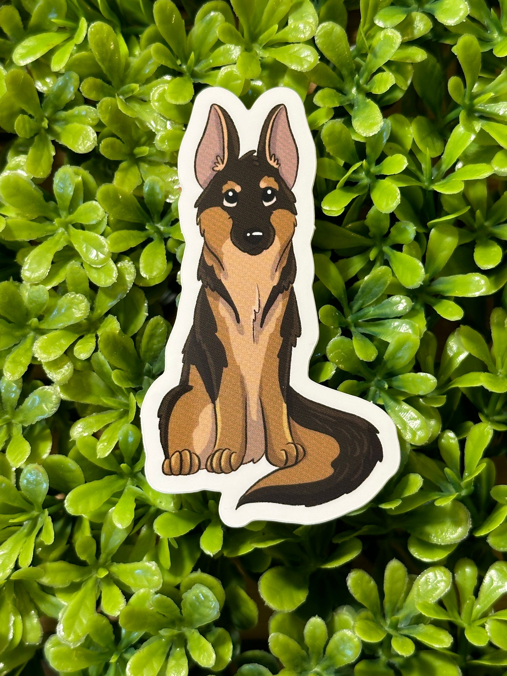 Gsd Sticker German Shepherd Sticker – Parente Illustration