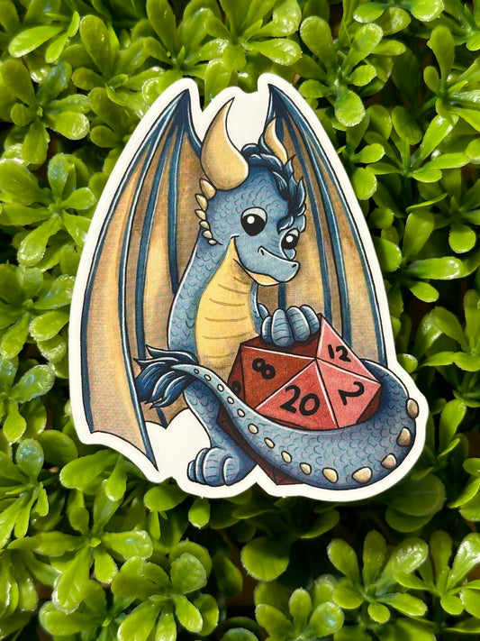 DnD Dragon Sticker