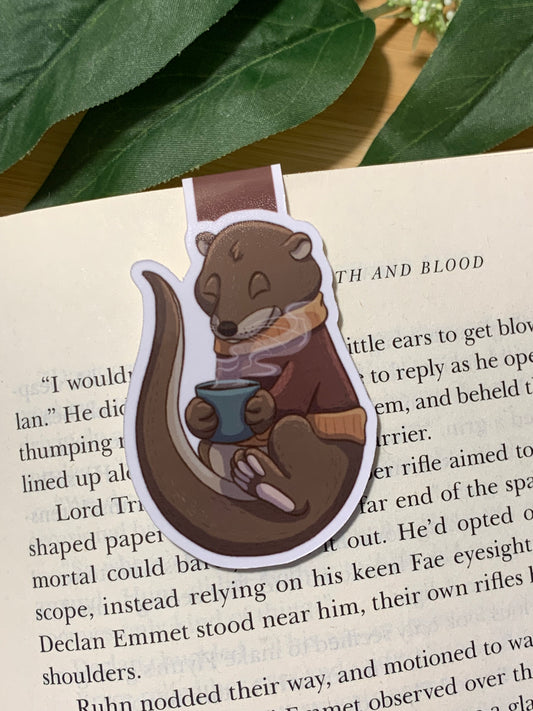 Otterly Delicious Magnetic Bookmark