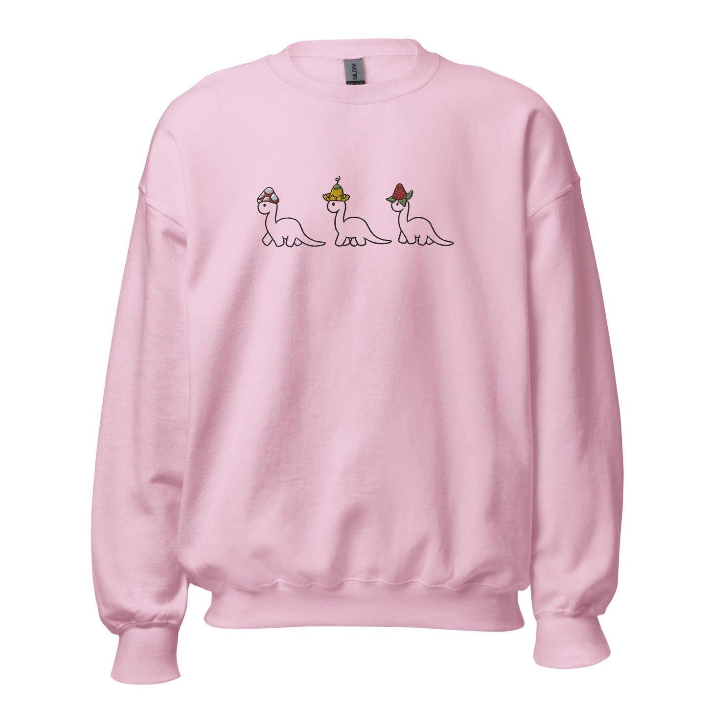 Embroidered Dino Line Sweatshirt