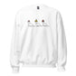 Embroidered Dino Line Sweatshirt