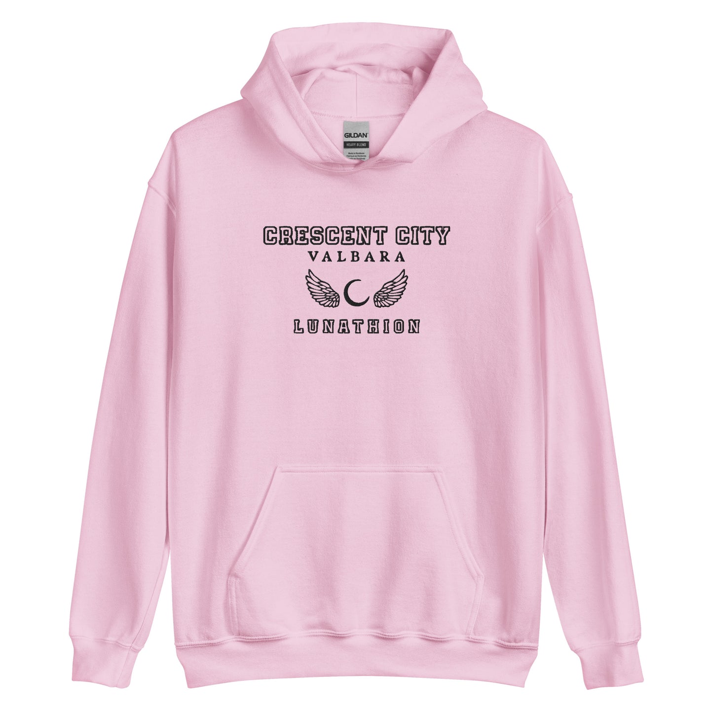 Embroidered Crescent City Unisex Hoodie