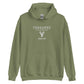 Embroidered Terrasen Unisex Hoodie With White Lettering
