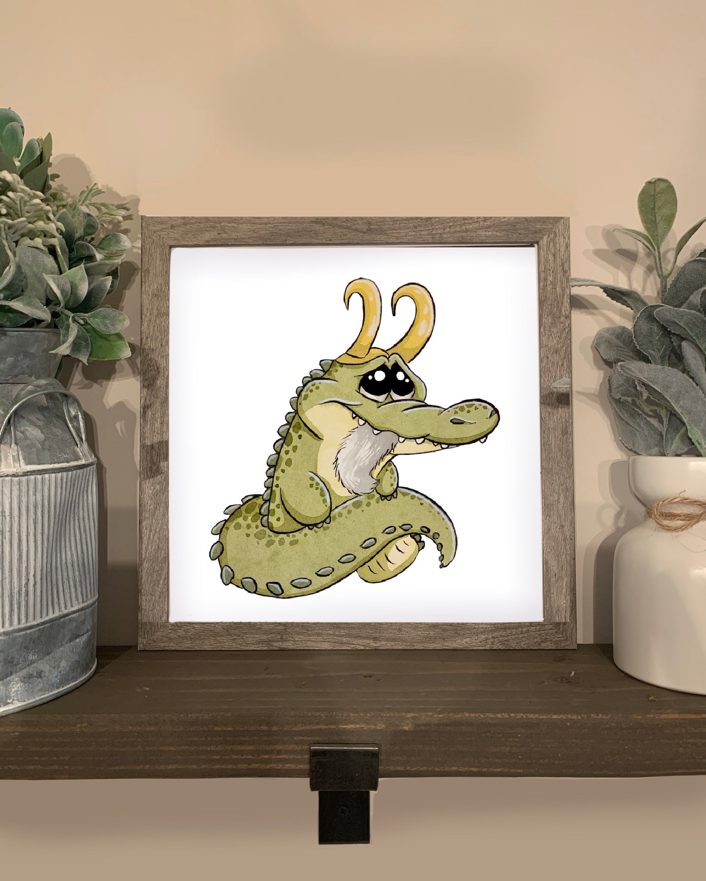 Alligator Loki Print