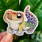 Rainbow Lizard Sticker