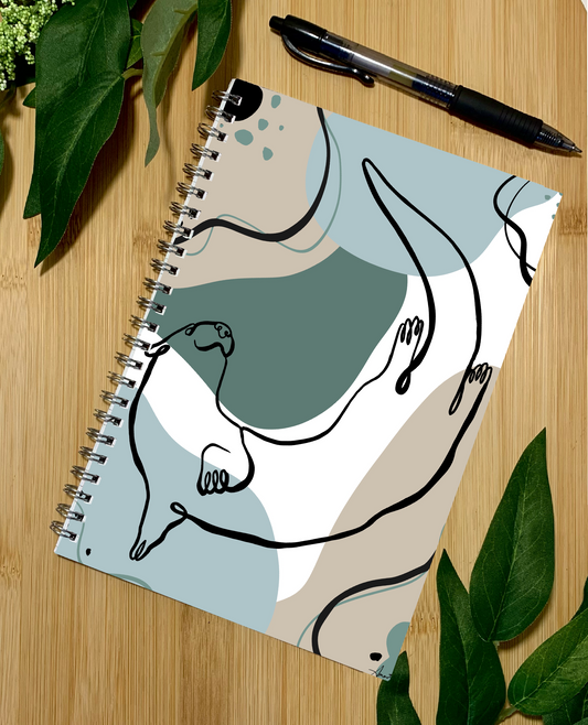 Boho Otter Notebook