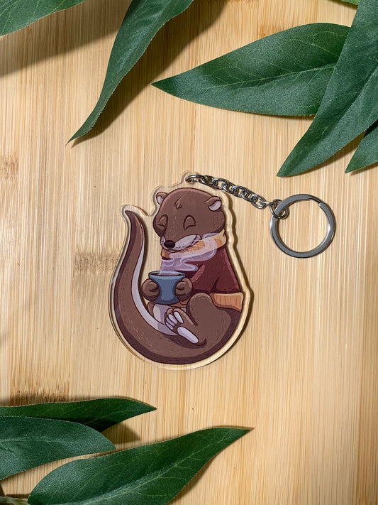 Otterly Delicious Keychain