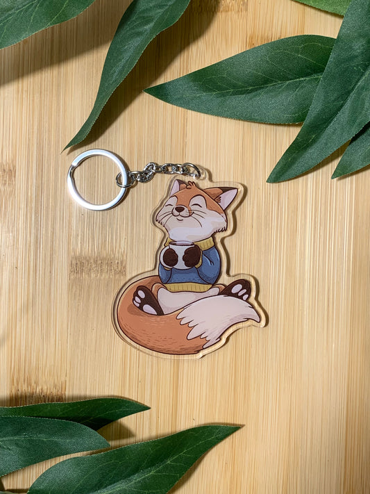 Foxy Brew Keychain