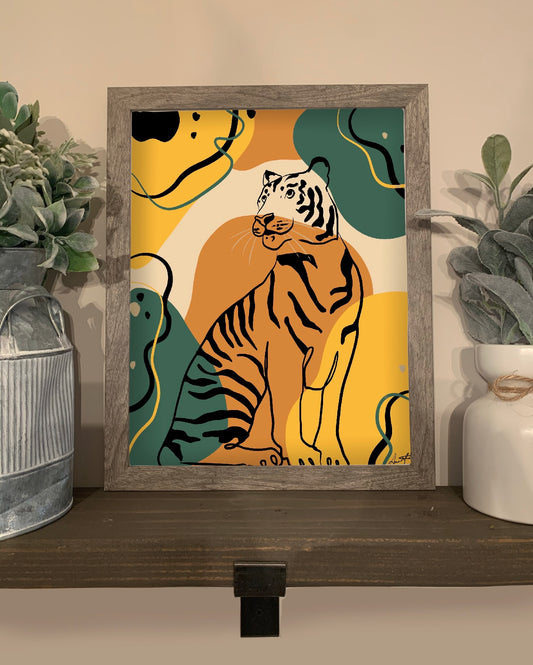 Boho Tiger Print