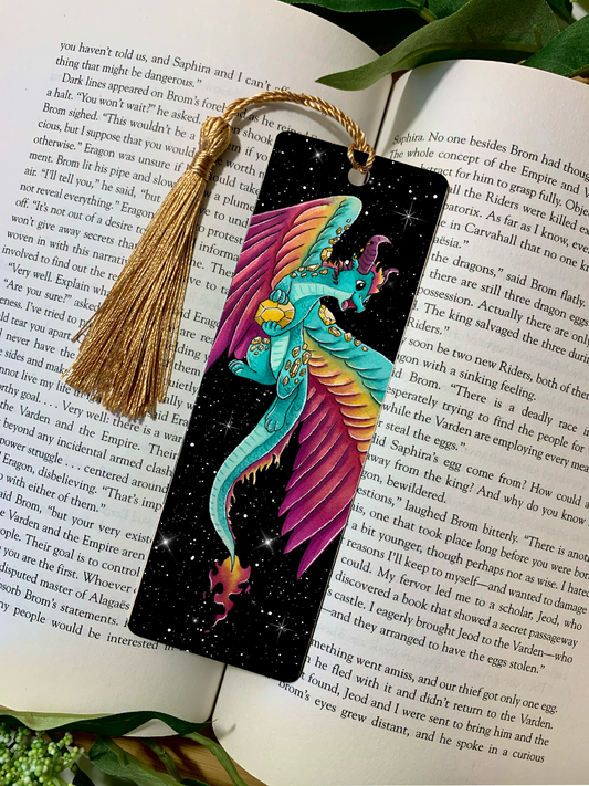 Citrine Dragon Bookmark