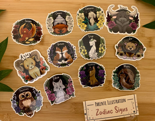 Zodiac Sign Sticker Pack
