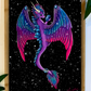 Sapphire Dragon Print