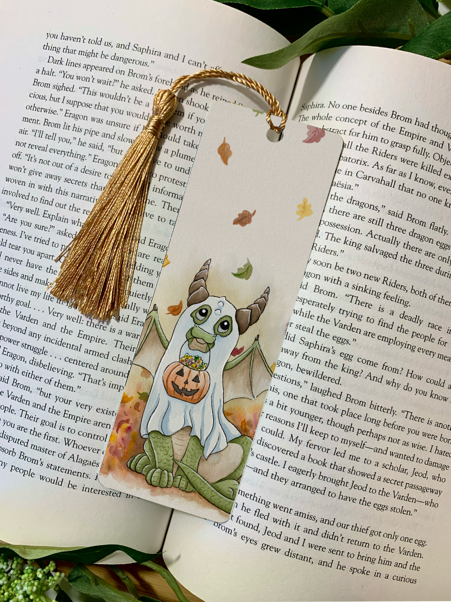 Ghost Dragon Bookmark