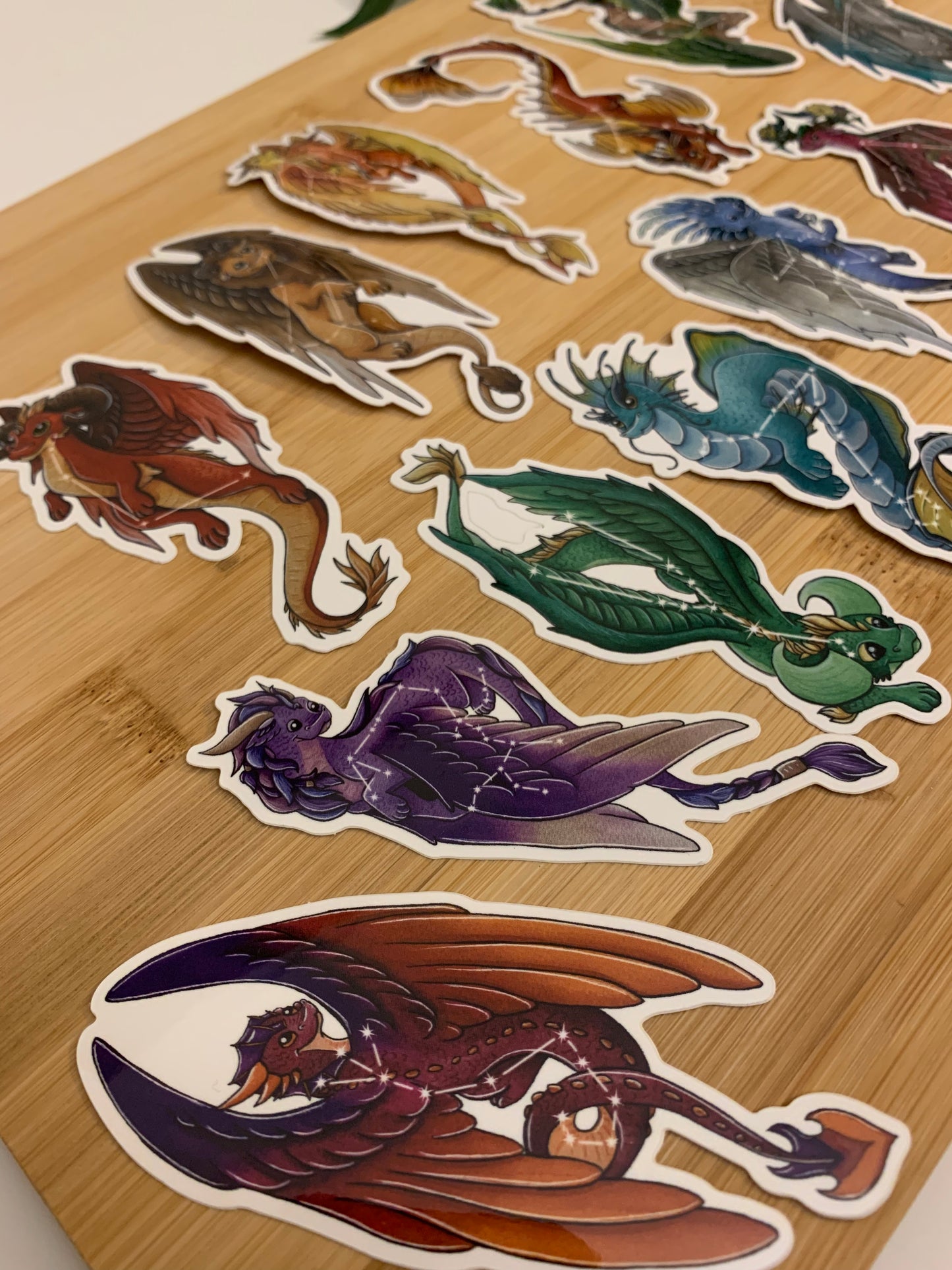 Zodiac Dragon Sticker Pack