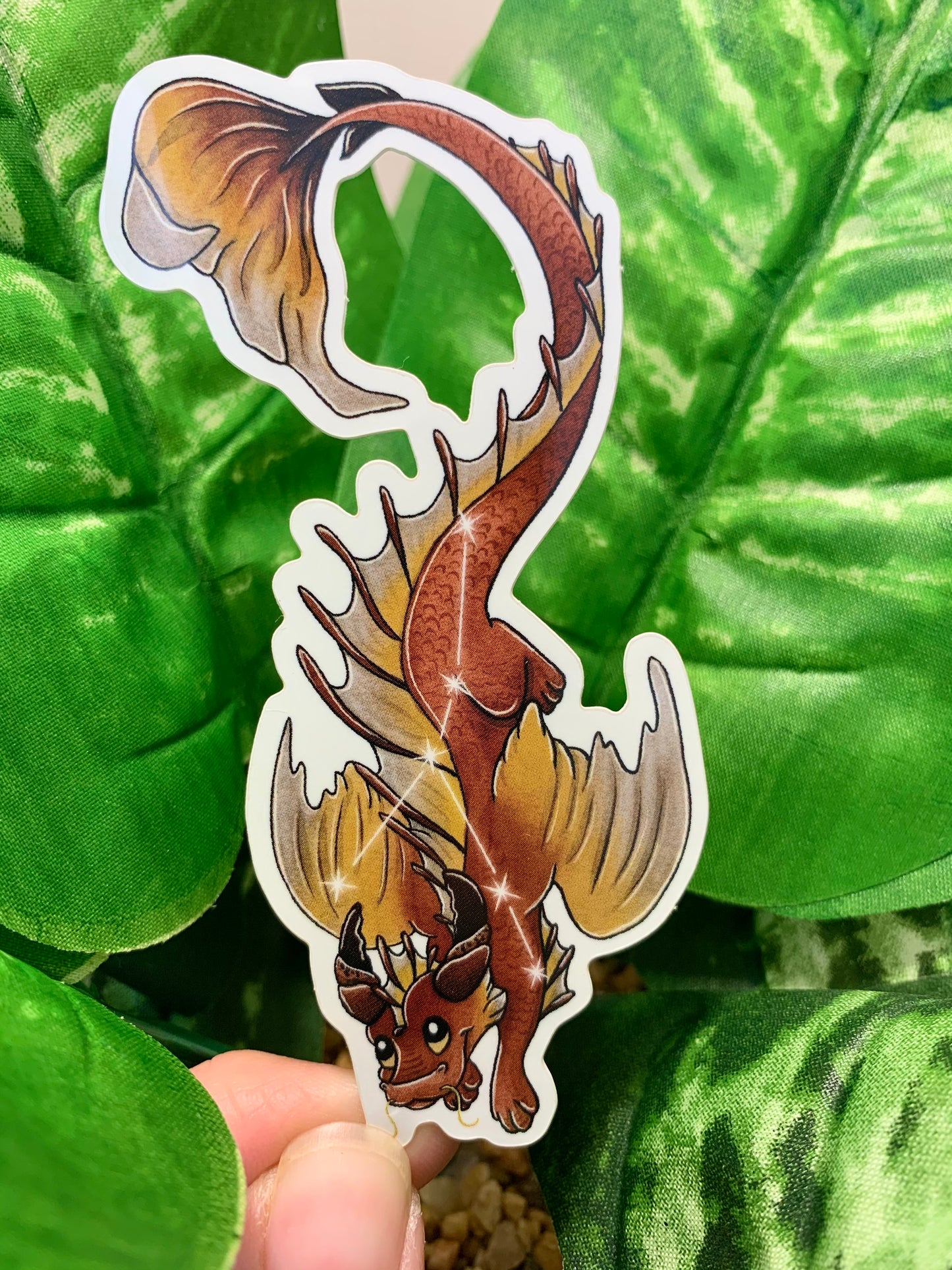 Zodiac Dragon Sticker: Cancer