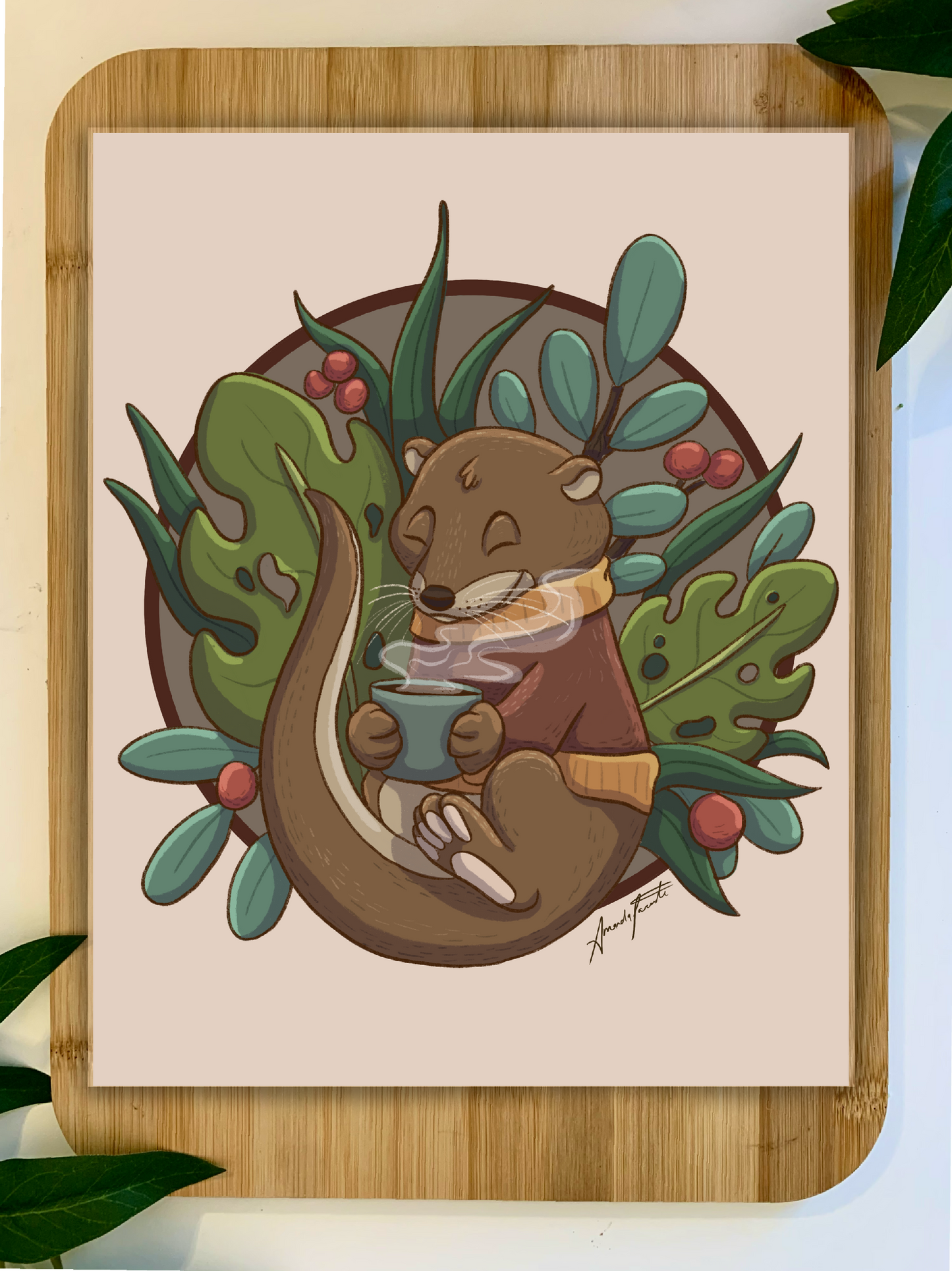 Otterly Delicious Print