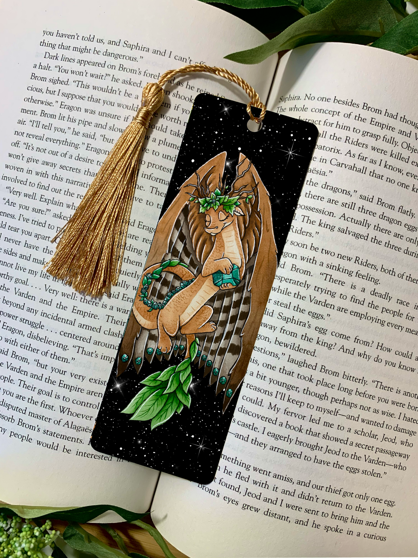 Emerald Dragon Bookmark