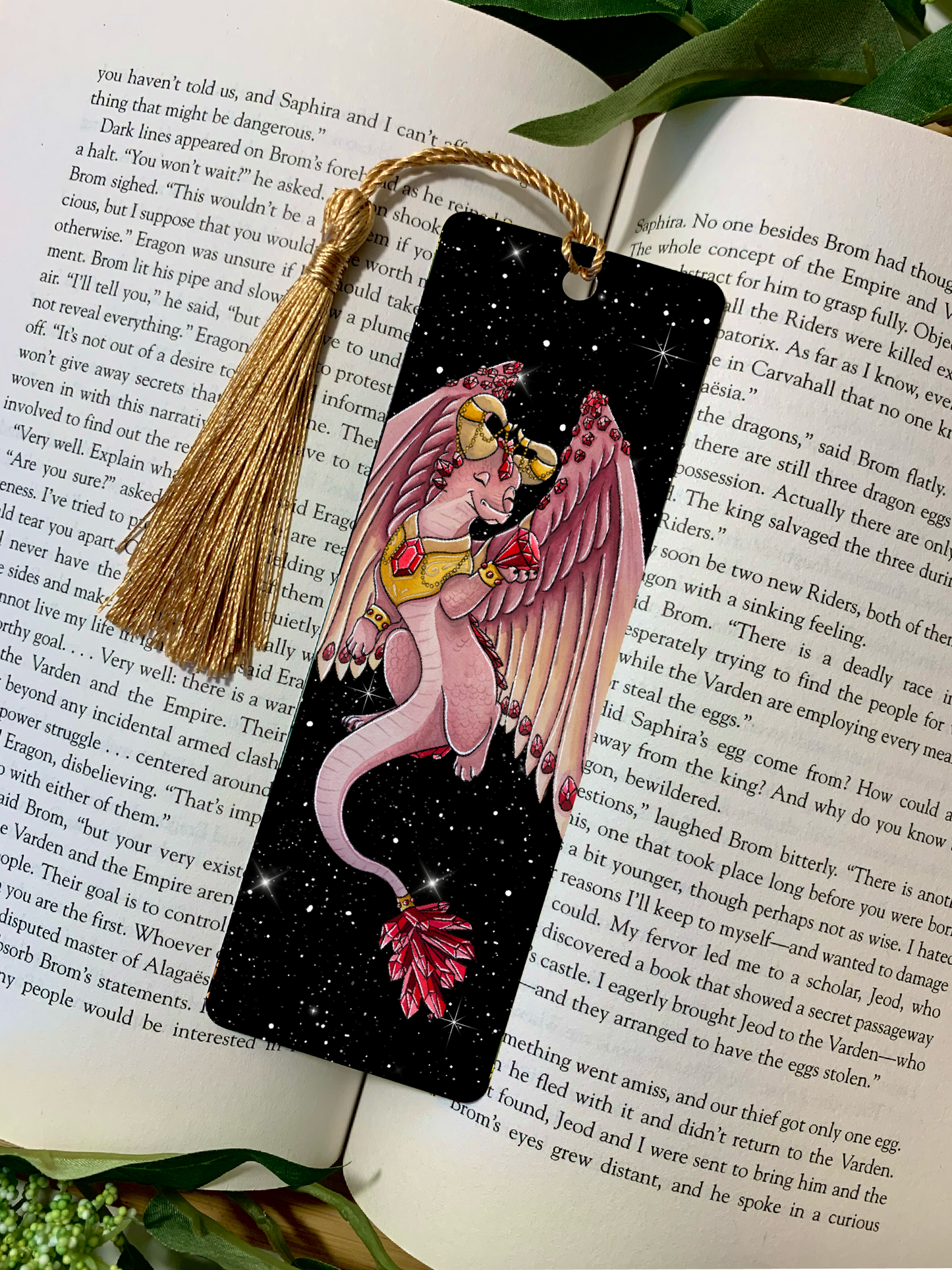 Ruby Dragon Bookmark