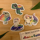 Rainbow Reptiles Sticker Pack