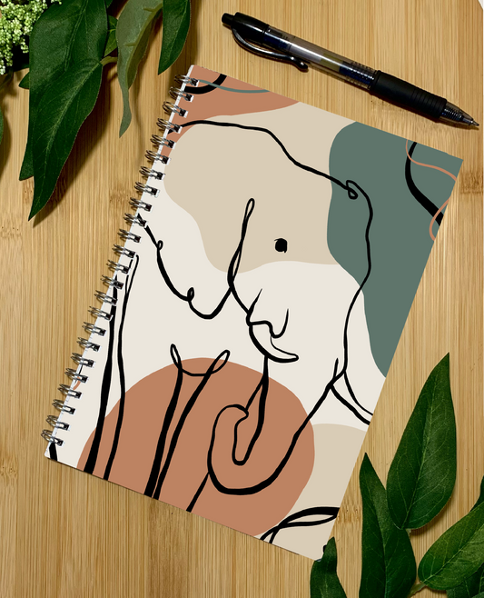 Boho Elephant Notebook