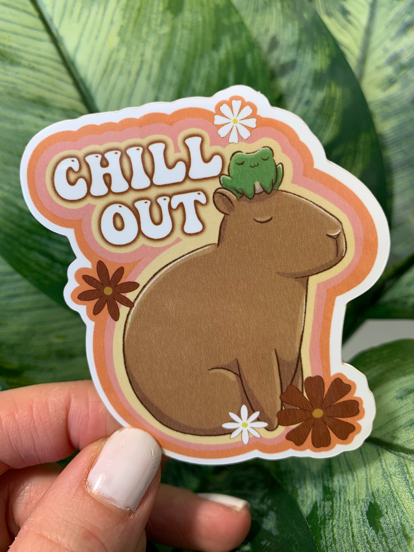 Chill Ride Sticker Chill Out Sticker – Parente Illustration