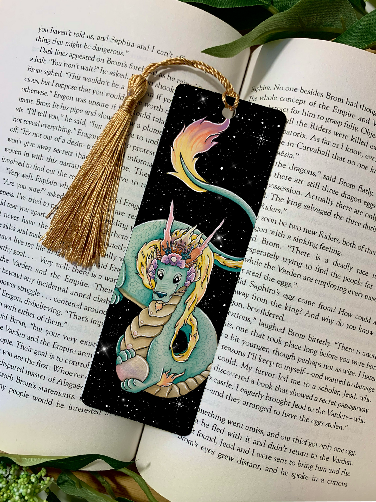 Pearl Dragon Bookmark